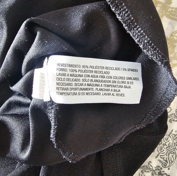 Wild Fable Black Ribbed Midi Tank Dress Size XL Sustainable Fabric - Picture 8 of 10